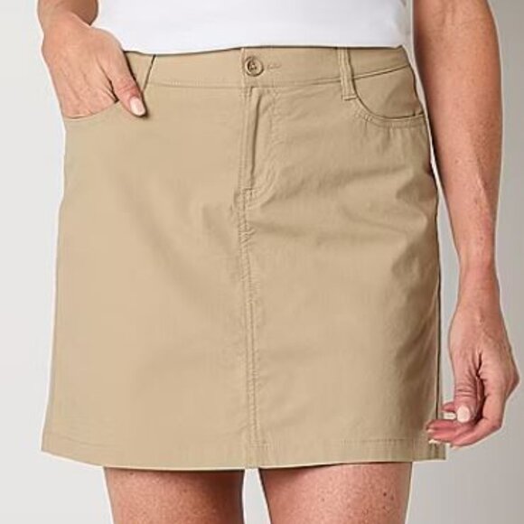 St. John's Bay Pants - St. John's Bay Khaki Skorts Sz 10